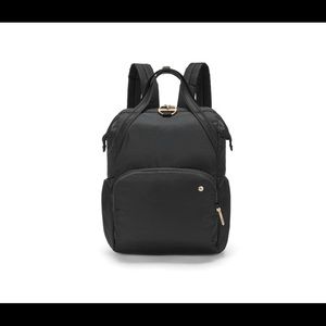 ✨PACSAFE Citysafe CX Anti-Theft Backpack - Gold Hardware - 🌎 ✈️ Travel Bag